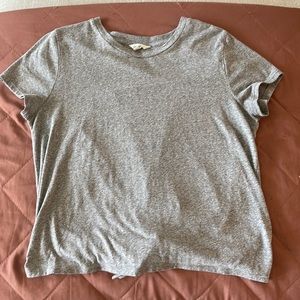 Gray Madewell Tie-Back Tshirt